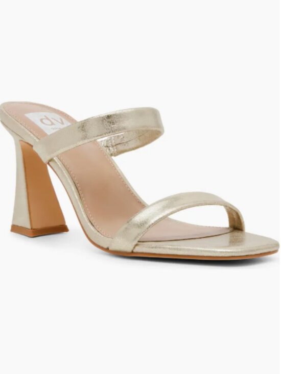 Dolce Vita Shoes - DV by Dolce Vita Yorke GOLD Block Heel Sandal (Women's 11) NEW